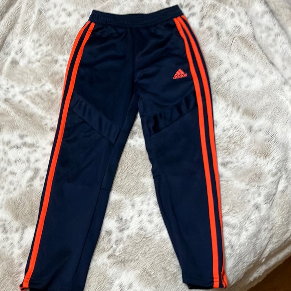 Navy and orange youth size 7 joggers/sweatpants.